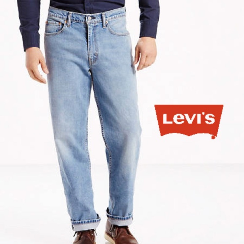 Men’s Levi’s 550 Relaxed Fit Jeans, 38x32 - Picture 1 of 8